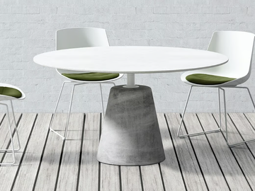 ROCK TABLE - Round table by MDF Italia - view 3
